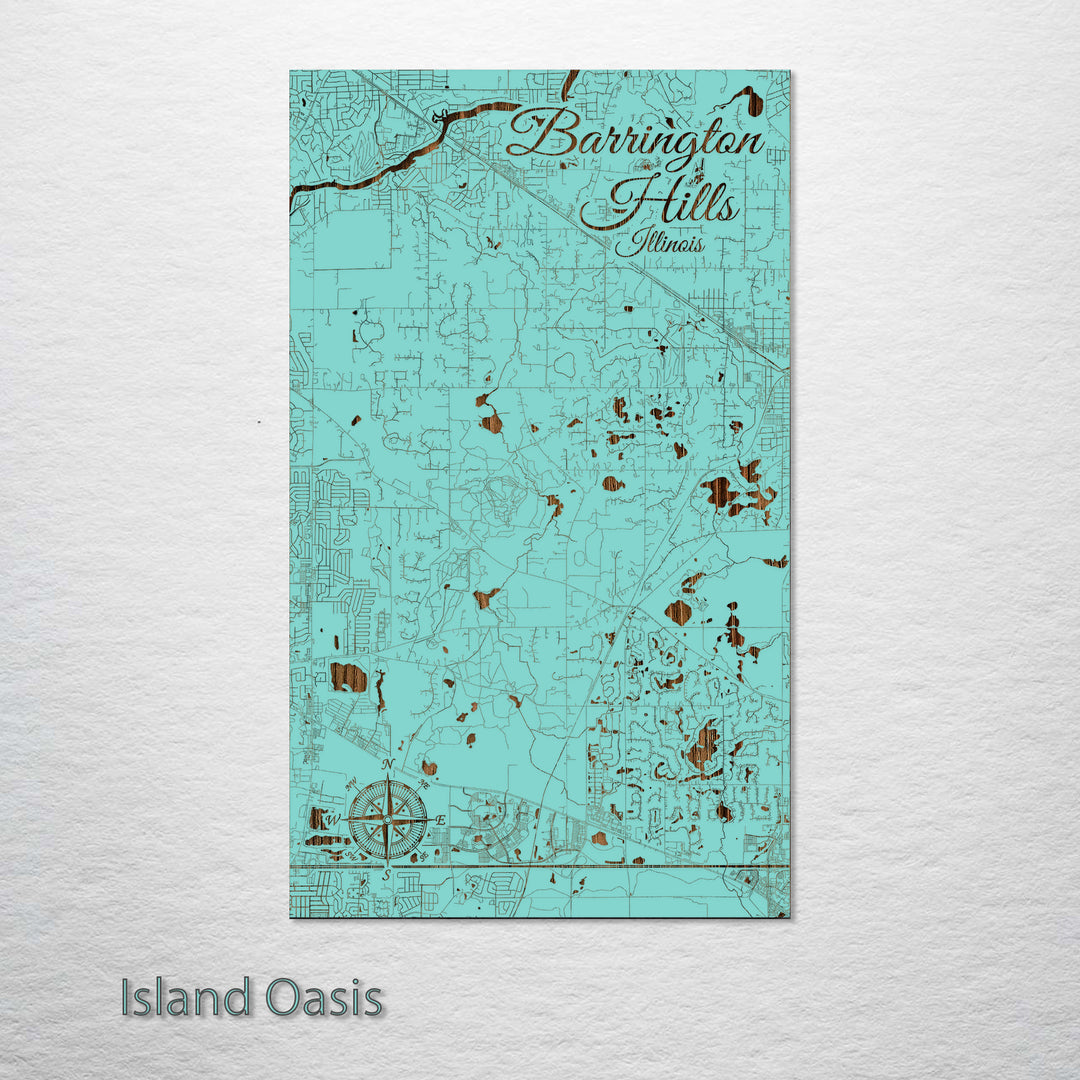 Barrington Hills, Illinois Street Map