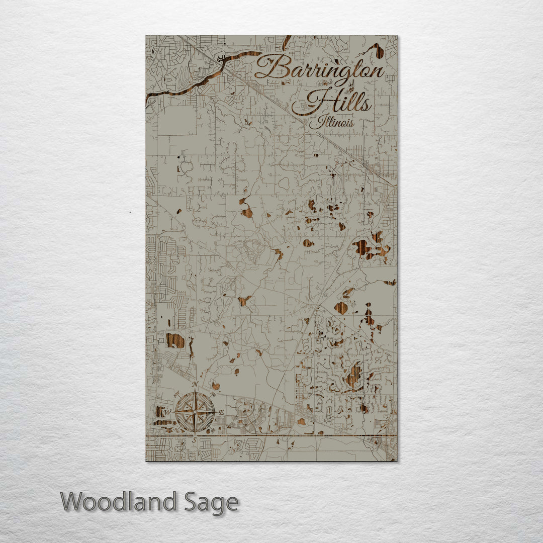 Barrington Hills, Illinois Street Map