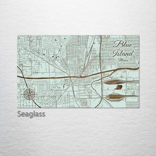 Blue Island, Illinois Street Map