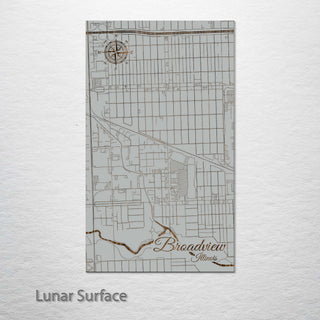 Broadview, Illinois Street Map