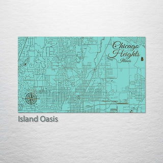 Chicago Heights, Illinois Street Map