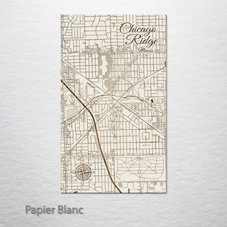 Chicago Ridge, Illinois Street Map