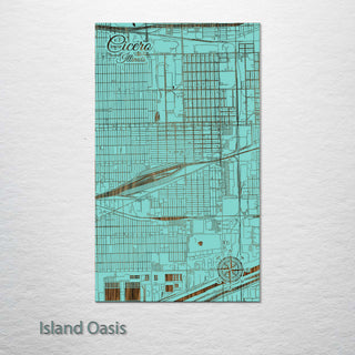 Cicero, Illinois Street Map