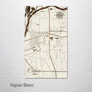 Colona, Illinois Street Map