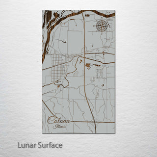 Colona, Illinois Street Map