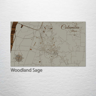 Columbia, Illinois Street Map