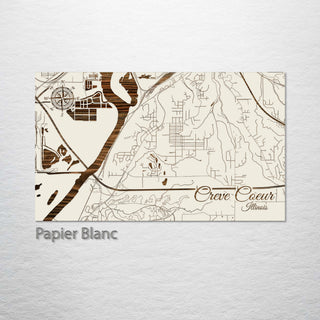 Creve Coeur, Illinois Street Map