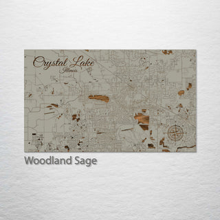 Crystal Lake, Illinois Street Map