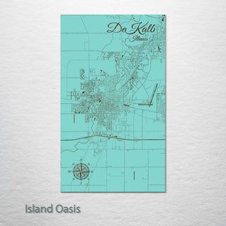 DeKalb, Illinois Street Map