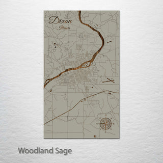 Dixon, Illinois Street Map
