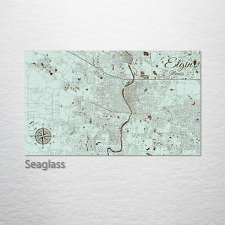 Elgin, Illinois Street Map