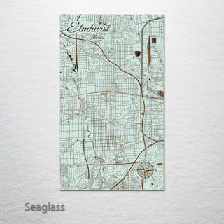 Elmhurst, Illinois Street Map