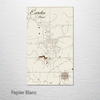 Eureka, Illinois Street Map