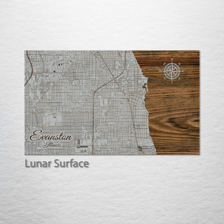Evanston, Illinois Street Map