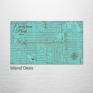 Evergreen Park, Illinois Street Map