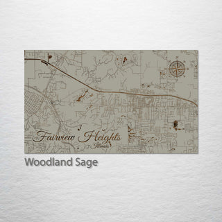 Fairview Heights, Illinois Street Map