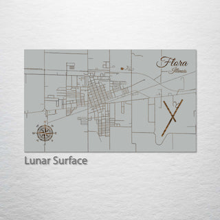 Flora, Illinois Street Map
