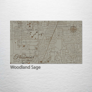 Flossmoor, Illinois Street Map