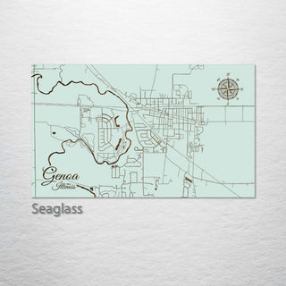 Genoa, Illinois Street Map