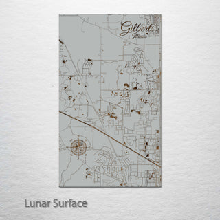 Gilberts, Illinois Street Map