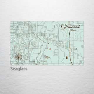 Glenwood, Illinois Street Map