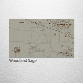 Hampshire, Illinois Street Map