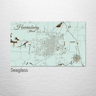 Harrisburg, Illinois Street Map
