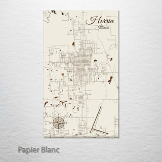 Herrin, Illinois Street Map