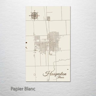 Hoopeston, Illinois Street Map