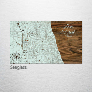 Lake Forest, Illinois Street Map