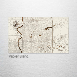 Loves Park, Illinois Street Map
