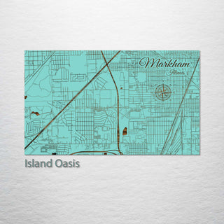 Markham, Illinois Street Map