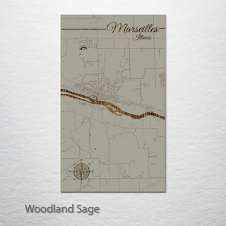 Marseilles, Illinois Street Map