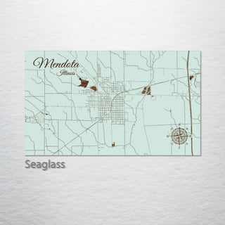 Mendota, Illinois Street Map
