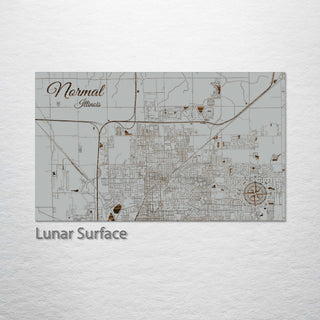 Normal, Illinois Street Map