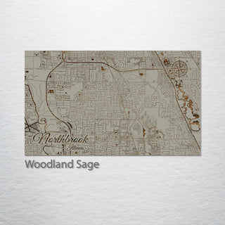 Northbrook, Illinois Street Map