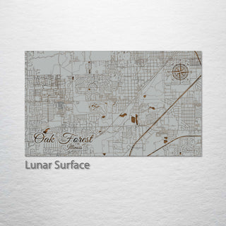 Oak Forest, Illinois Street Map