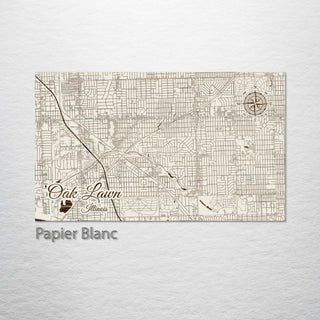 Oak Lawn, Illinois Street Map