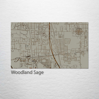 Park City, Illinois Street Map