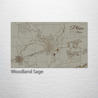 Plano, Illinois Street Map