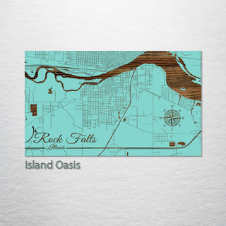 Rock Falls, Illinois Street Map