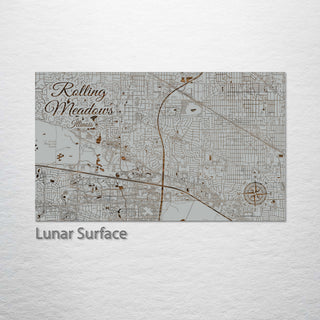 Rolling Meadows, Illinois Street Map