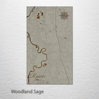 Roscoe, Illinois Street Map