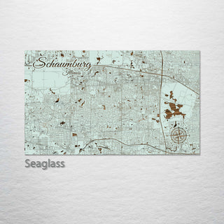 Schaumburg, Illinois Street Map