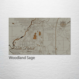 South Beloit, Illinois Street Map
