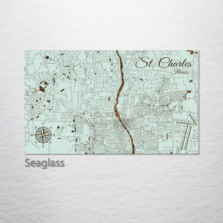 St. Charles, Illinois Street Map