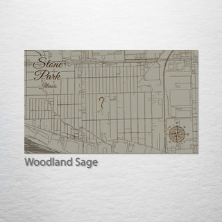Stone Park, Illinois Street Map