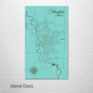 Streator, Illinois Street Map