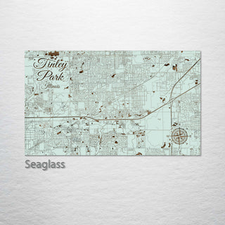 Tinley Park, Illinois Street Map