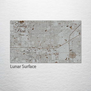 Tinley Park, Illinois Street Map
